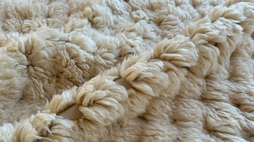 AFK Living vloerkleed Berber - handgemaakt - Wol - 300 cm x 400 cm