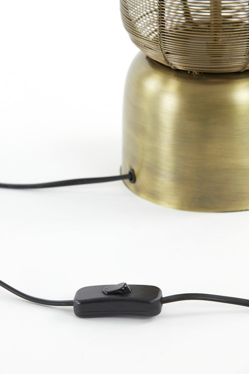 Light & Living tafellamp LEZUZA - brons - Ø15.5x60.5cm