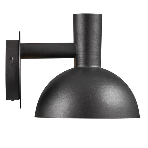 Nordlux Arki Wandlamp Buiten - Ø20cm - E27 - IP54 - Zwart