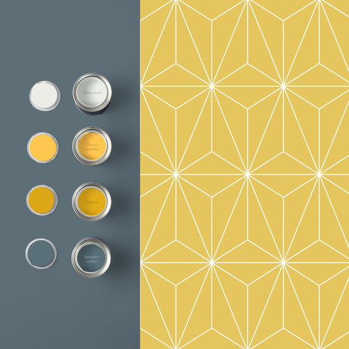 Graham & Brown Vliesbehang - Prism Yellow