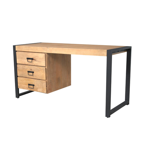Starfurn bureau Britt - bruin - 58x145x74cm