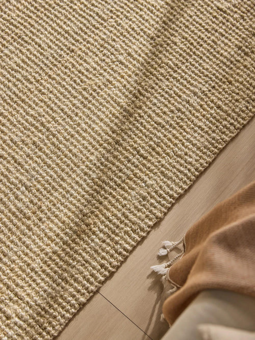 benuta jute loper Svea - crème - 80x300 cm