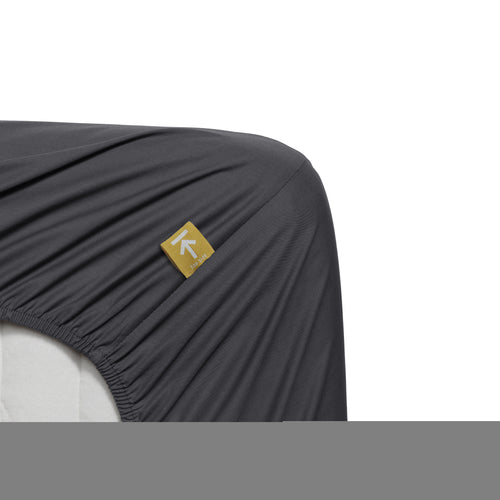 Beddinghouse - Percale Katoen - Topper Hoeslaken - 90x220 cm - Antraciet - vtwonen shop