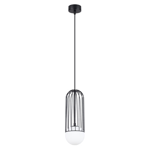 Sollux Lighting Hanglamp BRINA 1 zwart - 12x12x115cm