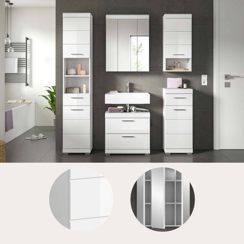 Furnilux Scout Badkamercombinatie - 164cm x 191cm x 34-37cm - vtwonen shop