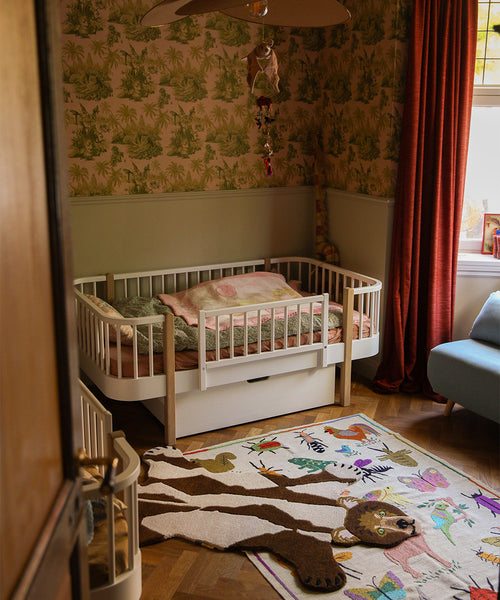 Doing Goods Quin Beer Vloerkleed - Groot 145 x 97 x 2 cm - 100% wol - vtwonen shop