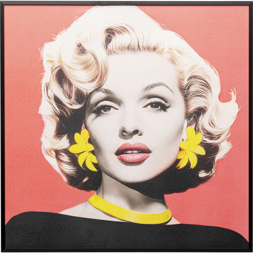 Kare Design Schilderij Diva 60x60cm blond