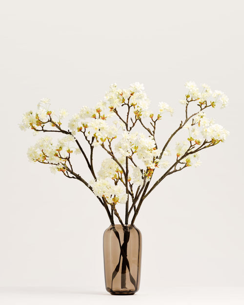 Blooming Good Zijden Boeket  Good MC.02 - wit - 90 cm. hoogte