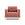 Cosmopolitan Design Fauteuil Bali flueel, rood - 96x87x75cm