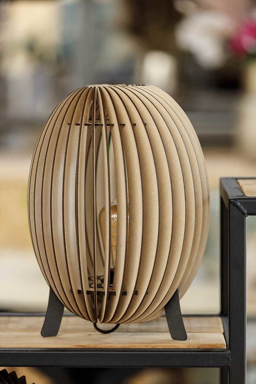 Blij Design  tafellamp Swan - 1 lichts - 28  x 36   cm - beige - vtwonen shop