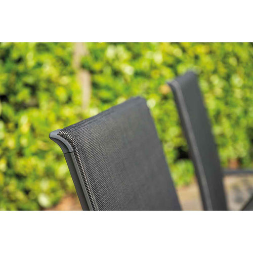 Garden Impressions tuinset Santana - Adana - donker grijs - 220x100 cm - 7-delig