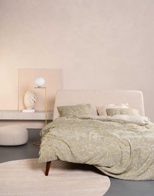 Essenza Willow dekbedovertrek - Tweepersoons – 200x200/220 cm - Stone gray