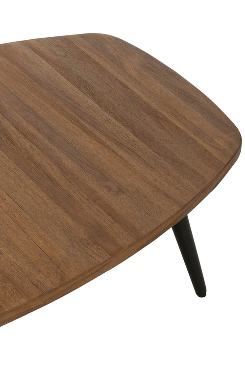 J-Line bijzettafel Rechthoekig - hout - naturel