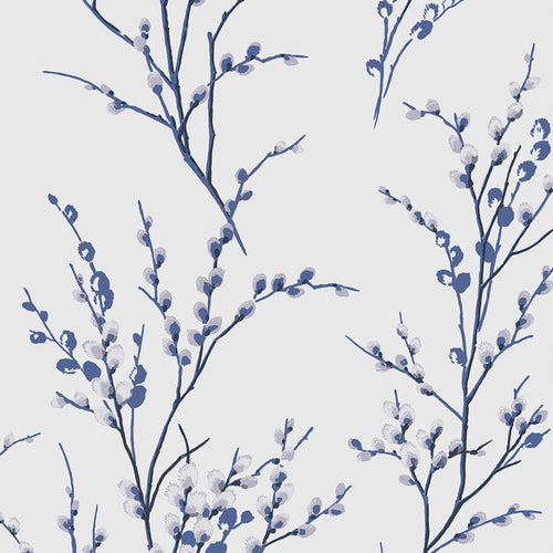 Laura Ashley Vliesbehang - Boswilg Midnight