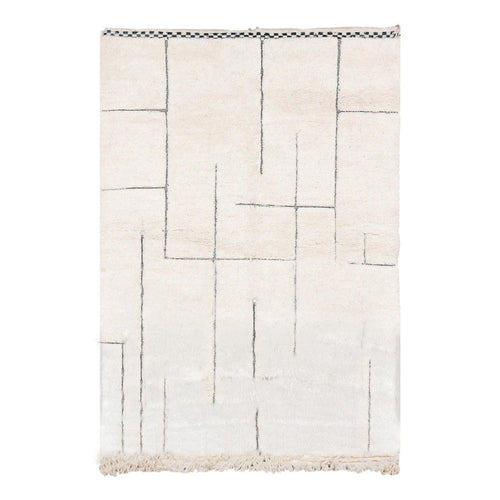 AFK Living vloerkleed Berber - handgemaakt - Wol - 80 cm x 240 cm