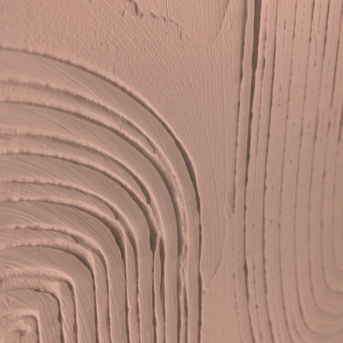 Reinders Sharp Terra Pink schilderij 3d art -  bruin - woonkamer - 40x30cm