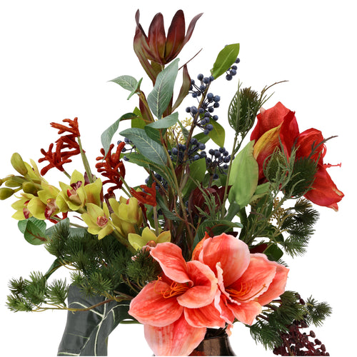 Maxifleur Handgebonden Kunstboeket Xara Calgary 75 cm