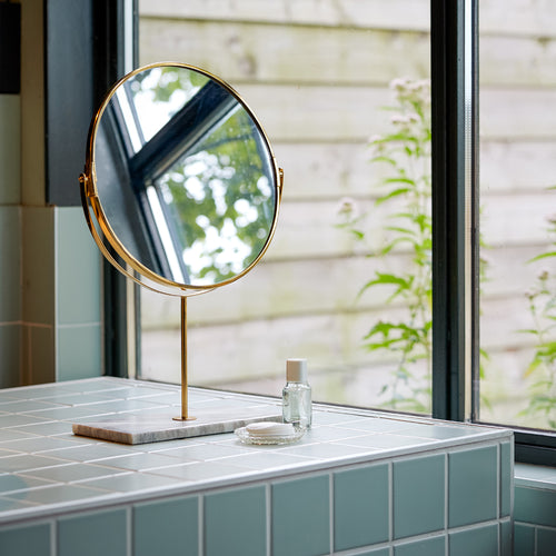 Light & Living spiegel RIESCO - 24x9x40.5cm - wit