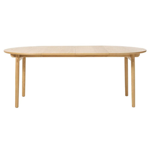 Olivine Kjeld verlengbare houten eettafel naturel - Ø120 cm - vtwonen shop