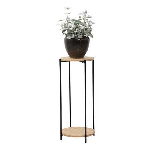 Lisomme Lina houten plantenzuil naturel - Ø 30 cm - vtwonen shop