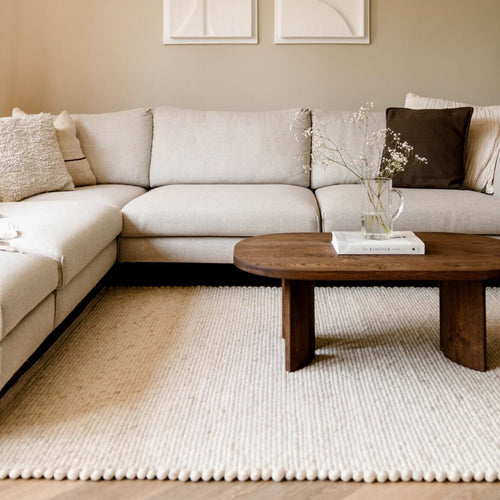 Mrcarpet Wollen vloerkleed ivoor mix Gotland 240x340cm