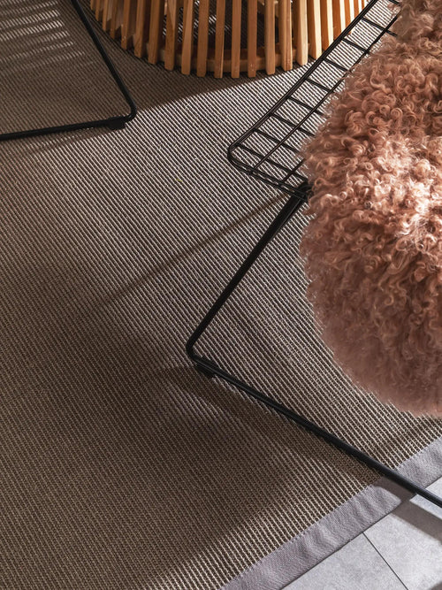 benuta sisal vloerkleed Sana - grijs - 240x340 cm