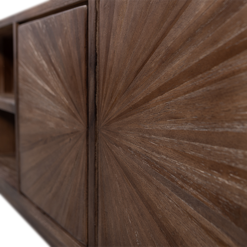 WOOOD organic sidetable/ bureau Sun - Recycled Teak - Bruin - 45x200x44