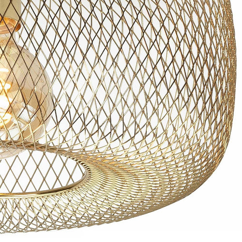 Highlight plafondlamp Honey - 1 lichts - 32  x 20   cm - goud - vtwonen shop