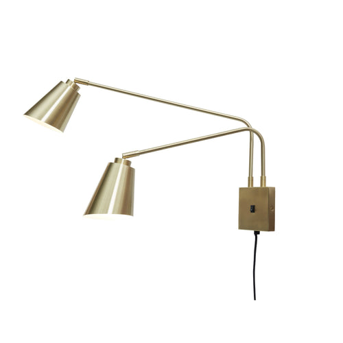 it's about RoMi wandlamp Bremen - goud - 130x60x49cm - vtwonen shop