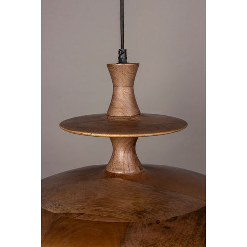 Dutchbone Cath Hanglamp 43 cm (L) Hout Bruin - vtwonen shop