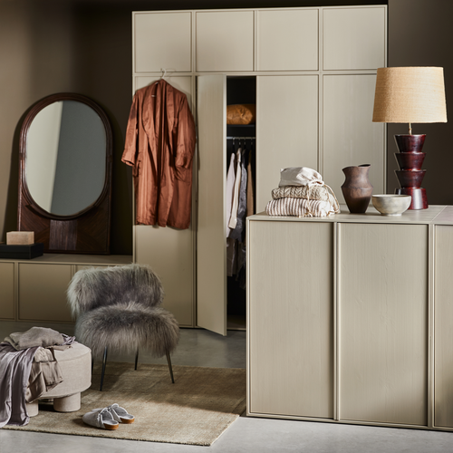 vtwonen kast single Daily - Grenen - Dakargrau - 50x50x58 - vtwonen shop