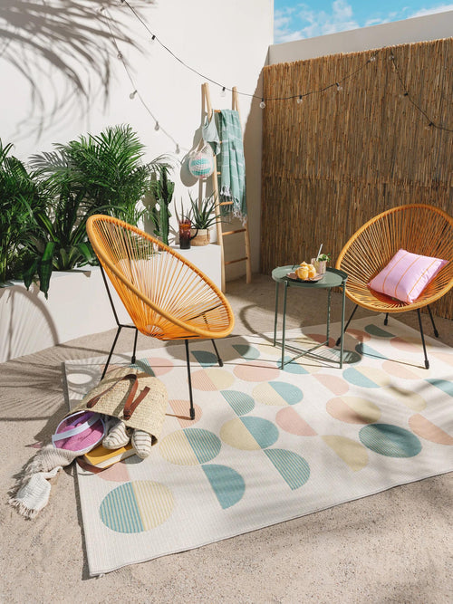 benuta binnen- en buitenkleed Candy - veelkleurig - 160x230 cm