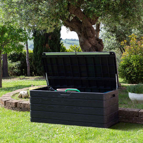 Toomax opbergbox Dolomiti - donker grijs 640 liter - vtwonen shop