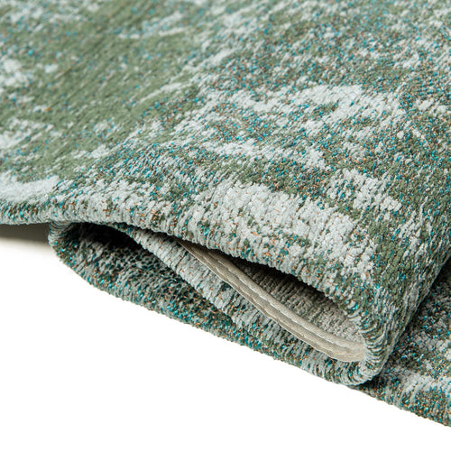 Lola&Moi vloerkleed Jodhpur - groen - 80x150cm - vtwonen shop