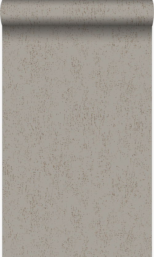 Origin Wallcoverings behang metaal-look taupe - 53 cm x 10,05 m - 347614 - vtwonen shop