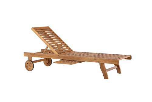 Rebellenclub Ligstoel Solario - Naturel Hout - vtwonen shop