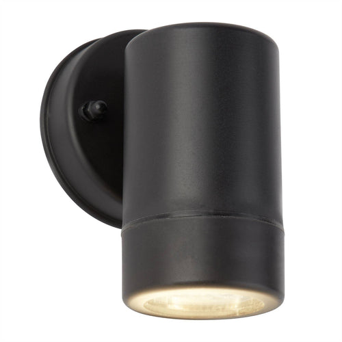 Searchlight Outdoor - 1 Lichts Buiten Wandlamp Zwart IP44, GU10