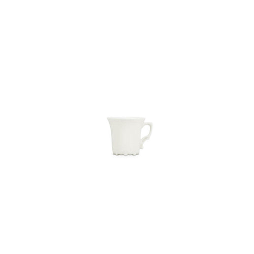 Bonbistro - Mokkakop 11cl ivoor Retro - Set van 6