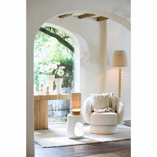 Light & Living lampvoet Eboli - bruin - Ø20cm