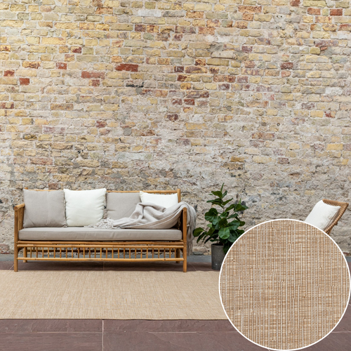 Interieur05 Jute buitenkleed Naturel Plain - 200 x 290 cm