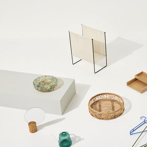 Hübsch kommen Confetti - glas - ø15xh7, ø26xh8cmcm - vtwonen shop