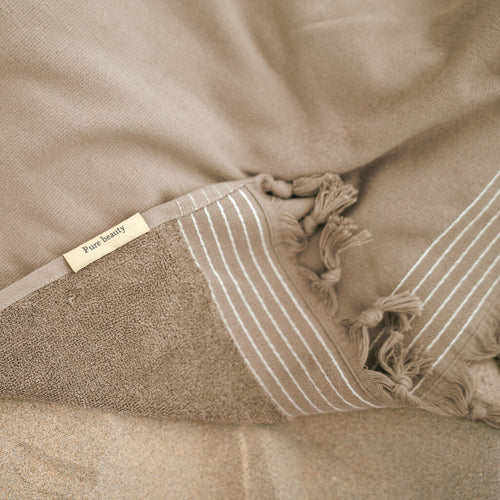 Walra - Hamamdoek Soft Cotton - 100x180 cm - Bruin
