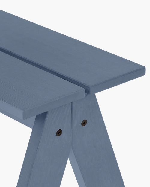 noo.ma Navo buitenbank Frosty Blue - grenenhout, weerbestendige lak