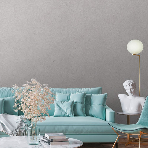 Livingwalls behang betonlook grijs en zilver - 53 cm x 10.05 m - AS-391772 - vtwonen shop