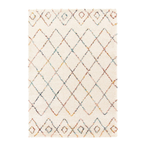 AFK Living vloerkleed  Harlequin - shaggy - beige - 160 x 230 cm