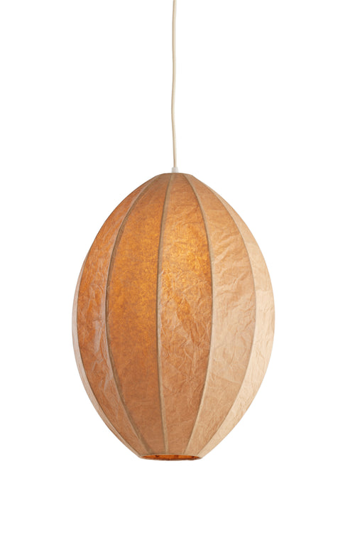 Light & Living hanglamp MILATOS - bruin - Ø38x51cm