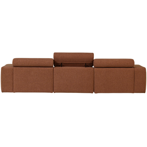 WOOOD chaise longue bank rechts Novi - Polyester - Terra - vtwonen shop
