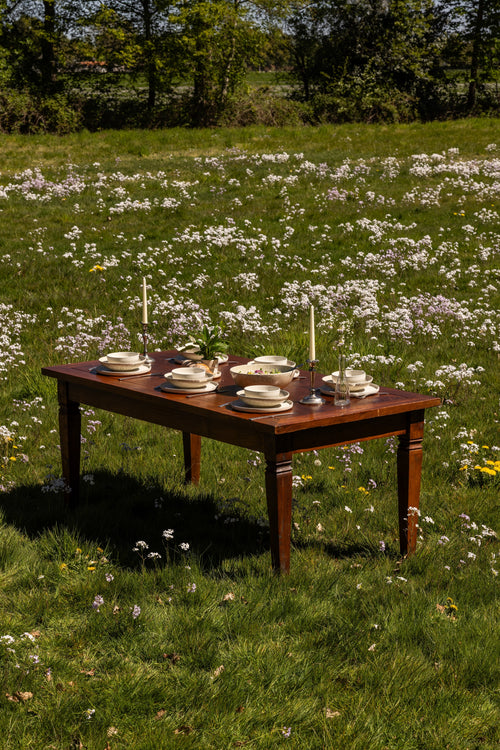 Mimo Homeware serviesset Dreamy Ivory & Limestone Valley - 6-delig - 2 personen
