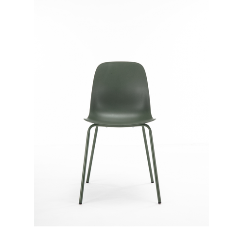 Rebellenclub Eetkamerstoel Cusco - Set van 4 - Olijf Ê - vtwonen shop