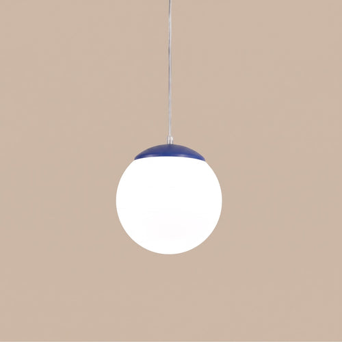 Sollux Lighting Hanglamp UGO 20 ultramarijn - 20x20x110cm